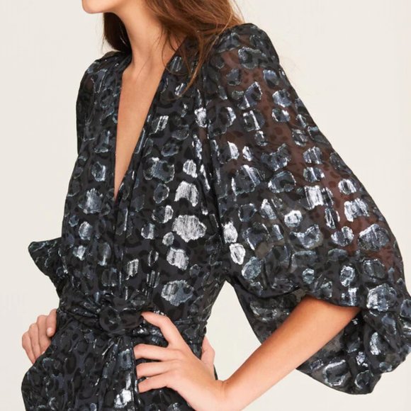 ba&sh Dresses Bash Robe Ginger Dress Carbon Poshmark